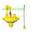 Poultry husbandry equipment for broiler water line regulator